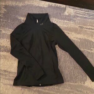 Under armor workout zip up